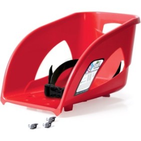Sedile a slitta Prosperplast SEAT 1, compatibile modelli Bullet/Tatra, rosso