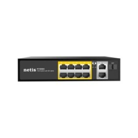 Switch Netis P110GH con 8 porte PoE, porte Uplink 2GE e 1SFP