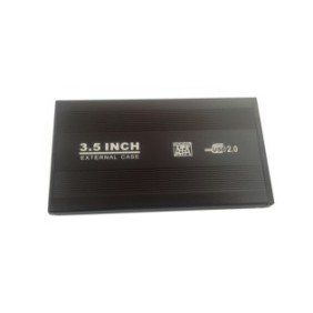 Box per disco rigido, Zik, SATA USB 2.0, 3,5'', Nero