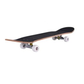Skateboard KlaussTech, 70x20 cm, leggero, design moderno, adatto ai bambini, materiale in legno, resistente, ruote in silicone, multicolore