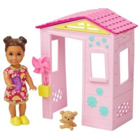 Barbie Babysitter Playset - Casa delle bambole