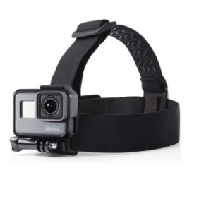 Fascia Tech-Protect per fotocamere sportive GoPro, nera