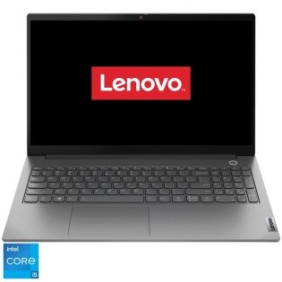Laptop Lenovo ThinkBook 15 G2 con processori Intel Core i5-1135G7 15.6'', Full HD, 16 GB, SSD sì 512 GB, grafica Intel Iris Xe, senza sistema operativo, Mineral Grey