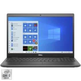 Laptop Dell Latitude 3510 con processori i3-10110U, FHD sì 15.6", 8 GB, SSD sì 256 GB, grafica Intel® UHD, Windows 10 Pro, grigio