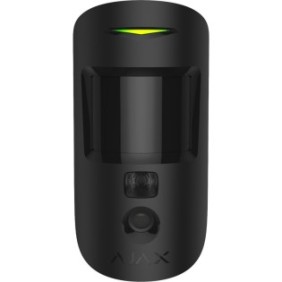 Rilevatori wireless con sensori PIR e telecamere Ajax MotionCam nere