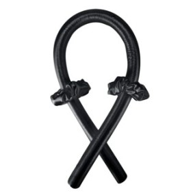 Arricciacapelli RibbonCurl, accessori inclusi, facile da usare, 90 cm, nero, Doty
