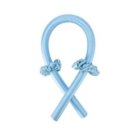 Arricciacapelli RibbonCurl, accessori inclusi, facile da usare, 90 cm, blu, Doty