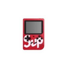 Mini console portatile, sistema di gioco digitale LCD da 3,0", rosso