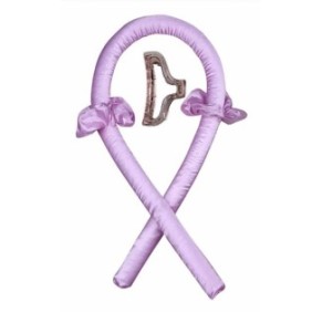 Arricciacapelli RibbonCurl, accessori inclusi, facile da usare, 90 cm, lilla, Doty