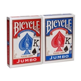 Set di 2 mazzi di carte da gioco Bicycle Jumbo