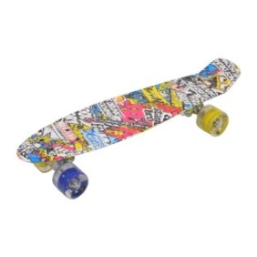 Skateboard 22'' HIPSTER LED - Multicolor