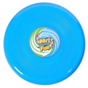Giocattolo frisbee, disco volante, blu, 25 cm