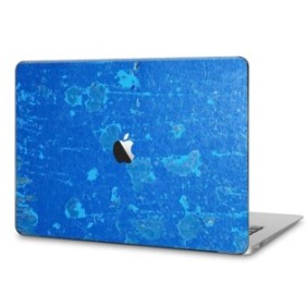 Skin per laptop per Apple MacBook 12 2015, nuova tecnologia di protezione, design intelligente, adesivo completo, installazione semplice, blu