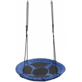 Altalena per bambini Strend Pro Rotonda, Blu, diametro 100 cm, portata massima 100 Kg