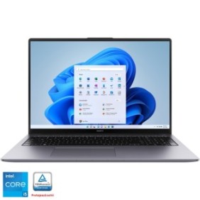 Laptop Huawei MateBook D16 con processori Intel® Core™ i5-12450H fino a 4,40 GHz, 16" WUXGA, 8 GB, SSD sì 512 GB, grafica Intel® UHD, Windows 11 Home, grigio siderale