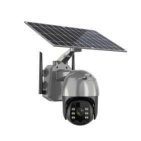 Telecamera di sorveglianza solare, 4G, HD 2MP - 1080p, angolo di rotazione orizzontale di 355˚, angolo di rotazione verticale di 120˚, resistenza all'acqua, capacità della batteria 14400 mAh, pannello solare 8W monocristallino