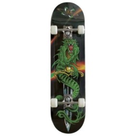 Dragon Skateboard, Amila, 78,5x20x9 cm, ABEC-5, multicolore