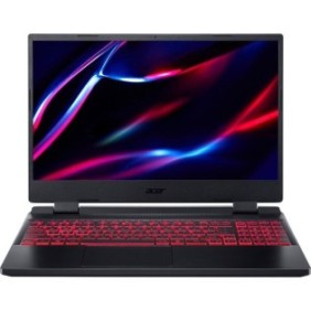 Laptop Gaming ACER Nitro 5 AN515-58-789C, Intel Core i7-12700H fino a 4.7 GHz, 15.6" Full HD, 16 GB, SSD 1 TB, NVIDIA GeForce RTX 3050 Ti 4 GB, Disco rigido gratuito, Nero
