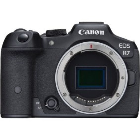 Fotocamera mirrorless Canon EOS R7, corpo macchina, 32,5 MP, nera