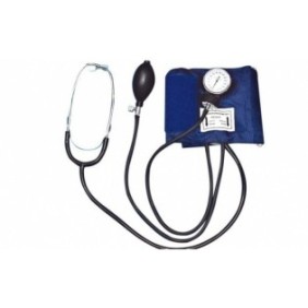 Kit sfigmomanometro manuale Menton, con stetoscopio, 0 – 300 mmHg e custodia, Rgal Tradel