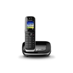 Telefono DECT Panasonic, KX-TGJ310GB, ID chiamante, SMS, nero