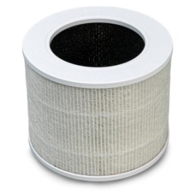 Filtro purificatore dell'aria Levoit Core Mini, 3 in 1, prefiltro, filtro True HEPA, filtro a carbone attivo