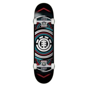 Skateboard completo Element Hatched, 7,75'', multicolore
