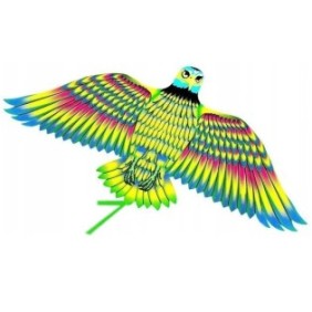 Aquilone a forma di falco, Dromedario, multicolore, 132 cm
