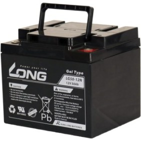 Batteria stazionaria al GEL LG50-12N LUNGA, 12V 50Ah