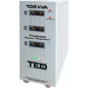 Stabilizzatore di rete massimo 102KVA-SVC-servomotori trifase-trifase TED000064