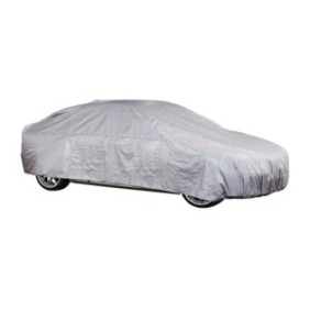EDAR Telo copriauto tipo telone per auto, impermeabile, protegge da polvere, pioggia e sole, taglia XXL, grigio