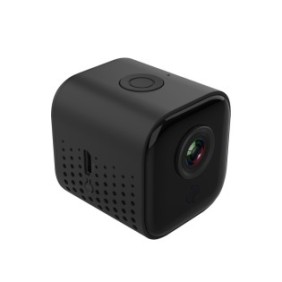 Mini telecamera di sorveglianza per interni ed esterni Blink Mini, video HD 1080p, visione notturna, trasmissione live, sensori di rilevamento del movimento, configurazione semplice