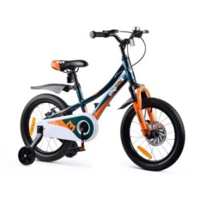 Bicicletta per bambini, RoyalBaby, alluminio, 16 pollici, multicolore