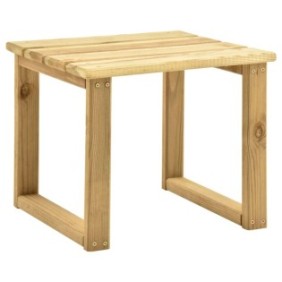 Tavolo chaise longue, 30x30x26 cm, legno di pino trattato, Moderno, Mobila3808