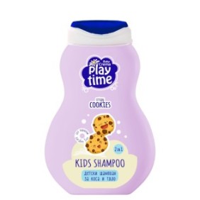 Shampoo 2 in 1 per bambini, Crema Baby, gusto Biscotto, 200 ml