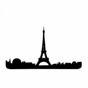 Adesivo compatibile con Apple MacBook con Torre Eiffel 15 pollici