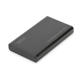 Case esterno SSD, Digitus, mSATA - USB 3.0, grigio scuro