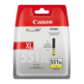 Cartuccia Canon CLI 551 XL, gialla