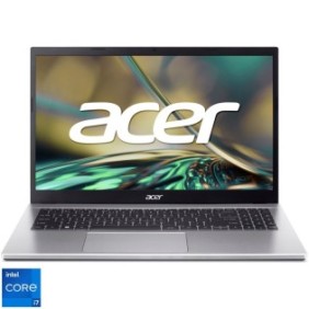 Laptop Acer Aspire 3 A315-59 con processori Intel® Core™ i7-1255U fino a 4,70 GHz, 15,6", Full HD, IPS, 8 GB, SSD sì 512 GB, grafica Intel® Iris Xe, sistema operativo SENZA, argento puro