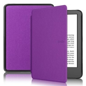 Cover, ReaderBG, Poliuretano, Per Amazon Kindle 11 (2022), Viola