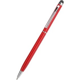 Penna stilografica executive per tablet, telefono o laptop con touch screen e punta della penna, Rossa, SSH-BBL7126