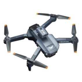 Drone, doppia fotocamera, 4k, HD, rilevamento automatico degli ostacoli, 3 batterie, nero