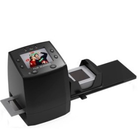 Scanner per diapositive di pellicola da 35 mm/135, conversione in JPEG digitale, altra risoluzione 1800 DPI, con display LCD da 2,4 pollici, uscita TV e USB