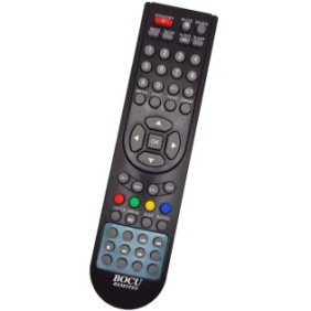 Telecomando TV Bocu Remotes®, esclusivamente compatibile, EX32DTV3, nero