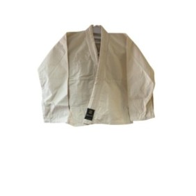 Kimono da judo, camicetta per bambini 120 cm, crema chiaro