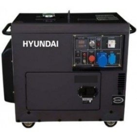 Generatore di corrente monofase con motore diesel HYUNDAI DHY8601SE