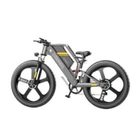 Bicicletta elettrica Coswheel T26, 750 W, 45 km/h, 25 AH, autonomia 180 km, 26 pollici grasso, grigia