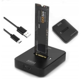 Adattatore M2 NVME/SATA SSD Case M.2 USB-C 10GB/s Zenwire
