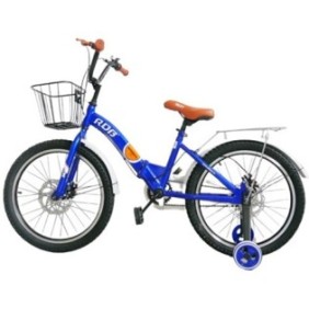 Bicicletta pieghevole per bambini RDB Pescarusul, 20 pollici, blu