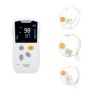 Saturimetro portatile accurato HS10A, sensore neonatale, sensore pediatrico, sensore adulto, display LCD, funzione allarme, batterie incluse